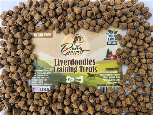 Liverdoodle Training Treats (Grain Free) Bulk / lb